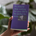 Load image into Gallery viewer, size of 「You Are Important」 Notebook - purple - Paper Ground
