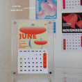 Load image into Gallery viewer, 2024 Acrylic Desk Calendar - Paper Ground
