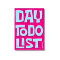 Load image into Gallery viewer, cover of Undated Daily Planner, To Do List Notebook - Pink & Blue - Paper Ground
