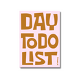 Load image into Gallery viewer, Cover of Undated Daily Planner, To Do List Notebook - Gold - Paper Ground
