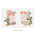 Load image into Gallery viewer, DIY Flower Collage Cover A5 Leather Notebook - Paper Ground
