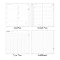 Load image into Gallery viewer, Inner pages of Floating Island Illustrated Day Planner - Paper Ground
