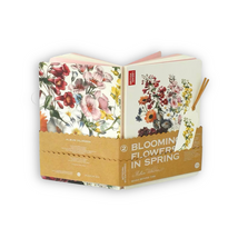 Cover of Blooming flowers notebook- Paper Ground