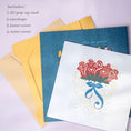 Load image into Gallery viewer, 3D Pop-Up Card - Roses Basket
