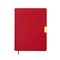 Name Customized Pocket C6 Notebook  - Wine Red