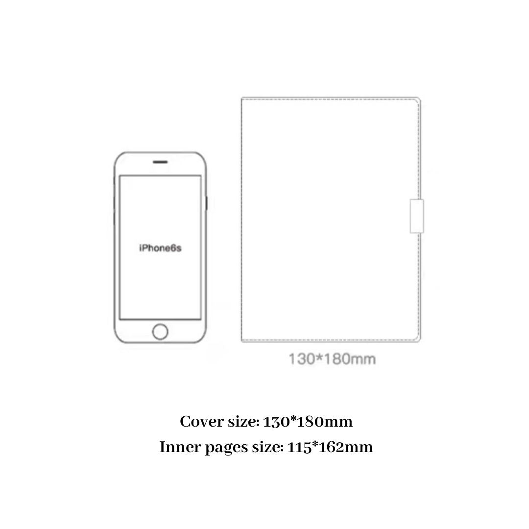 Name Customized Pocket C6 Notebook  - Grey