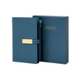 Load image into Gallery viewer, Name Customized Zipper A6 Notebook  - Aquamarine

