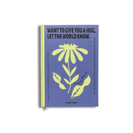 cover of Encouragement Floral Notebook - Blue - Paper Ground