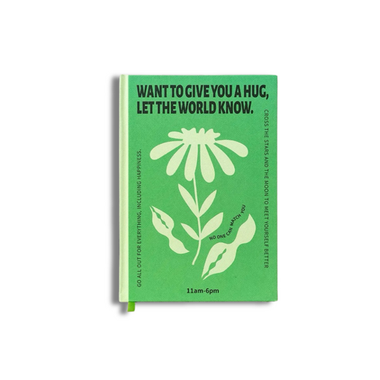 cover of Encouragement Floral Notebook - Green - Paper Ground