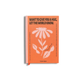 Load image into Gallery viewer, cover of Encouragement Floral Notebook - Orange - Paper Ground
