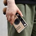 Load image into Gallery viewer, a hand holding Instant Camera Journal - Beige - Paper Ground
