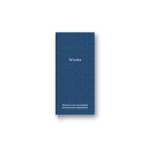 Undated Weekly Planner with Denim Cover - Paper Ground