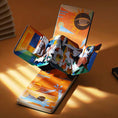 Load image into Gallery viewer, 3D Pop-Up Notebook with Leather Cover- Guernica Picasso - Paper Ground
