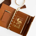 Load image into Gallery viewer, Name Customized Pocket Notebook - Caramel - Paper Ground
