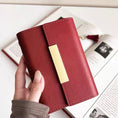 Load image into Gallery viewer, cover of Name Customized Pocket Notebook - Red - Paper Ground
